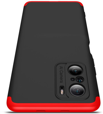 Glaslux Front & Back Case for Xiaomi Mi 11x / Mi 11x Pro(Red, Camera Bump Protector, Pack of: 1)