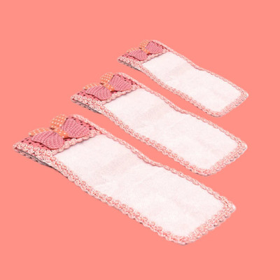 BZILO Pouch for Remote cover(White, Pink, Pack of: 3)