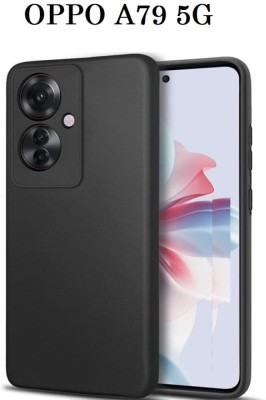 NIKICOVER Front & Back Case for OPPO A79 5G(Black, Shock Proof, Pack of: 1)