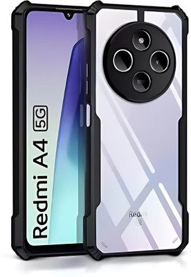 Monogamy Front & Back Case for Redmi A4 5G / Poco C75 5G / Redmi 14c 4G(Black, Grip Case, Pack of: 1)
