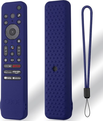 Oboe Front & Back Case for Sony Bravia Smart Tv 2023(Blue, Silicon, Pack of: 1)