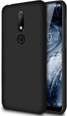 Aaralhub Front & Back Case for Nokia 6.1 Plus(Black, Grip Case)