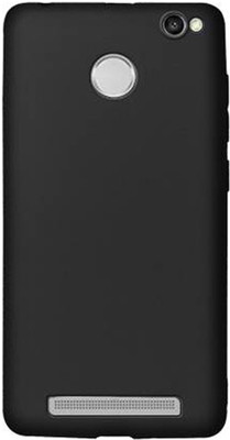 Stunny Front & Back Case for Mi Redmi 3S(Black, Band, Silicon, Pack of: 1)
