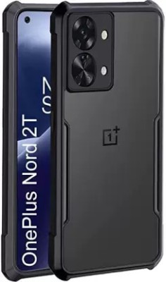 filbay Front & Back Case for Oneplus Nord 2T 5G(Transparent, Black, Shock Proof)