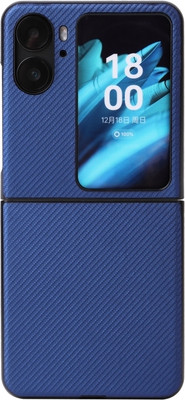 SmartPoint Front & Back Case for Oppo Find N2 Flip(Blue, Shock Proof, Pack of: 1)