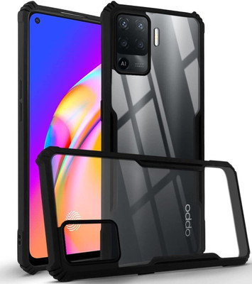 vizo Front & Back Case for OPPO F19 PRO, OPPO A94 4G(Black, Shock Proof, Silicon, Pack of: 1)