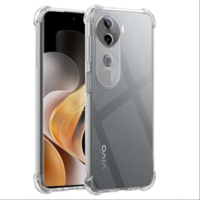 Laxmihub Front & Back Case for vivo V40e 5G Edge to Edge TPU Transparent shockproof case(Transparent, Shock Proof, Pack of: 1)