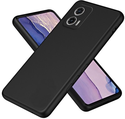 filbay Front & Back Case for Motorola Moto G34 5G(Black, Camera Bump Protector, Silicon, Pack of: 1)