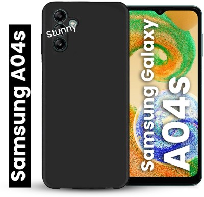 Stunny Front & Back Case for SAMSUNG GALAXY A04s HIGH QUALITY MOBILE COVER(Black, Shock Proof, Silicon, Pack of: 1)