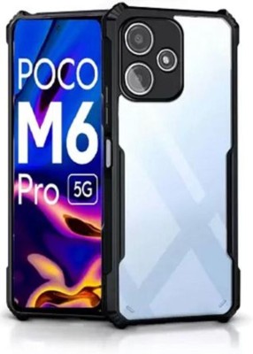 Monogamy Front & Back Case for POCO M6 Pro 5G, POCO M6 Pro, IP(Black, Shock Proof, Pack of: 1)