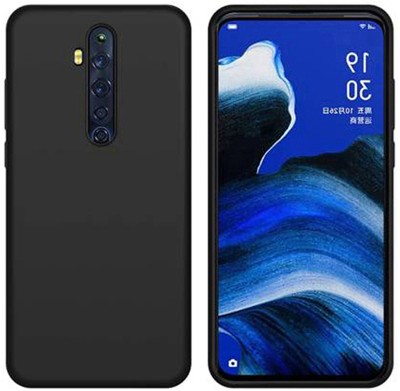 Stunny Front & Back Case for OPPO Reno 2z(Black, Band, Silicon, Pack of: 1)
