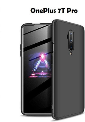 Aaralhub Front & Back Case for OnePlus 7T Pro(Transparent, Camera Bump Protector, Silicon, Pack of: 1)