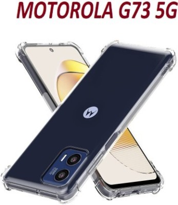 NIKICOVER Front & Back Case for MOTOROLA G73 5G, Mototola G73 5G, Moto G73 5G (BM)(Transparent, Shock Proof, Silicon, Pack of: 1)