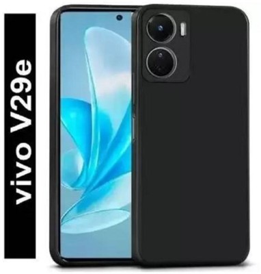 Monogamy Front & Back Case for Vivo V29e, vivo V29e(Black, Flexible, Pack of: 1)