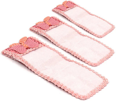 BZILO Pouch for Remote cover(Pink, White, Pack of: 3)