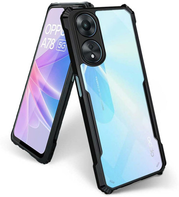 jpmobilecases Front & Back Case for OPPO A78 5G(Black, Camera Bump Protector, Pack of: 1)