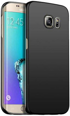 WAREVA Front & Back Case for Samsung Galaxy S6 Edge(Black, Dual Protection, Pack of: 1)