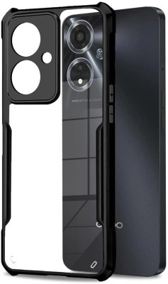 Bhavishyahub Pouch for RealMe C61 5G(Black, Transparent, Camera Bump Protector, Silicon, Pack of: 1)