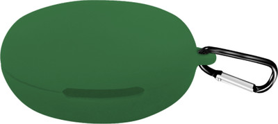 J Silicone Press and Release Headphone Case For Oppo Enco W31(Dark Green)