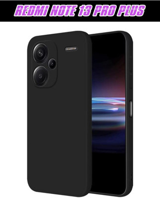 aadhvik Front & Back Case for REDMI Note 13 Pro Plus 5G, Mi Redmi Note 13 Pro+(Black, Camera Bump Protector, Silicon, Pack of: 1)