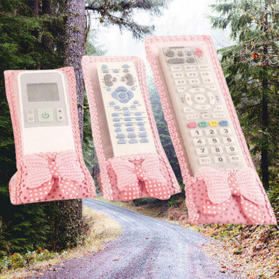 BZILO Pouch for Remote cover(Pink, Pack of: 3)