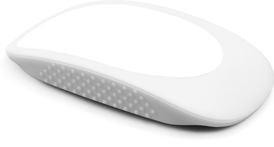 Oboe Front & Back Case for Apple Magic Mouse 1 / 2 Magic iPad Mouse Protective Case Cover ( Mouse Is Not Included)(White, Shock Proof, Silicon, Pack of: 1)