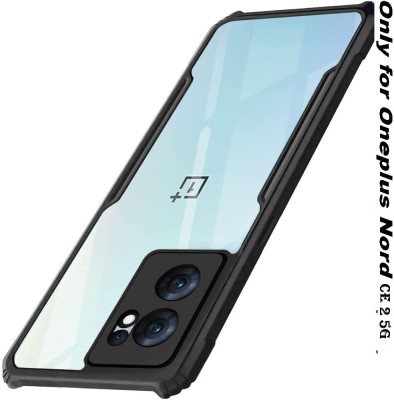 KRBL Front & Back Case for OnePlus Nord CE 2 5G' Transparent Hybrid Hard PC Back TPU Bumper Impact Resistant Case(Transparent, Black, Shock Proof)