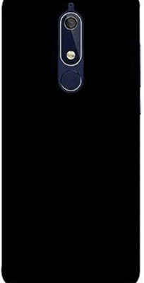 FONECASE Front & Back Case for NOKIA 5.1(Black, Camera Bump Protector, Pack of: 1)