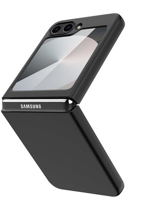 Helix Front & Back Case for Samsung Galaxy Z Flip 6 5G(Black, Hard Case, Pack of: 1)