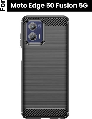 Scobilee Front & Back Case for Moto Edge 50 Fusion 5G(Black, Shock Proof, Silicon, Pack of: 1)