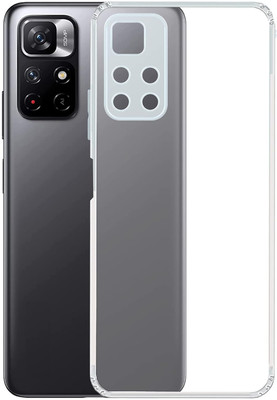 Phone Care Front & Back Case for POCO M4 Pro 5G(Transparent, White, Grip Case, Pack of: 1)