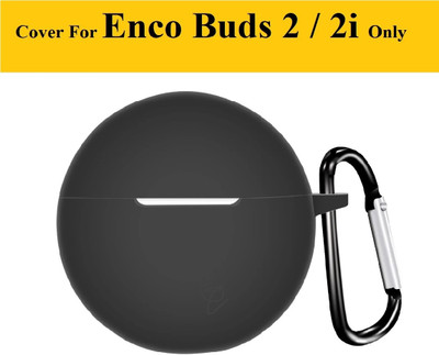 SHOPUMORE Front & Back Case for Oppo Enco buds 2 / 2i |NO BLUETOOTH(Black, Shock Proof, Silicon, Pack of: 1)