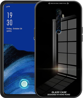 CASE CREATION Front & Back Case for Oppo Reno2 F, Reno 2F(Black, Dual Protection, Pack of: 1)