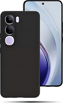 Sciforce Back Cover for vivo Y29 5G, Vivo y19s(Black, Flexible, Pack of: 1)