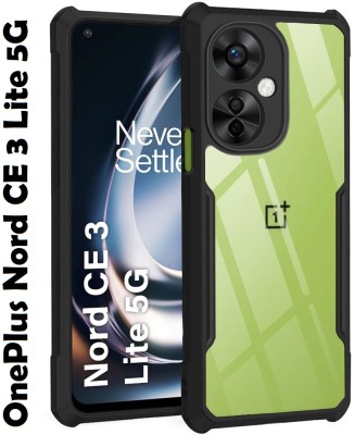 Rlab Back Cover for OnePlus Nord CE 3 Lite 5G(Black, Shock Proof, Pack of: 1)