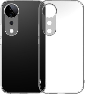 Hydbest Back Cover for Vivo T3 Ultra 5G, Vivo V40 5G, Vivo V40 Pro 5G(Transparent, Camera Bump Protector, Silicon, Pack of: 1)