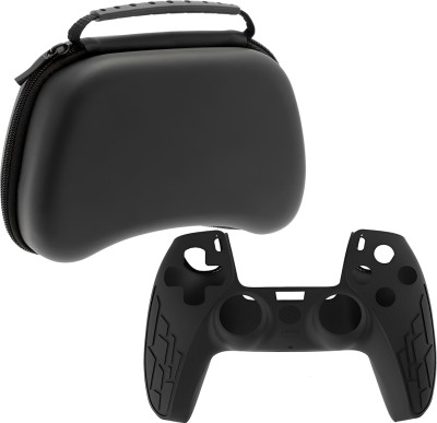 OIVO INDIA Front & Back Case for PS5, PS4, Xbox One, Xbox 360, Xbox X, Xbox Series S, Nintendo Switch Pro Controller, Other Controllers(Black, Black, Hard Case, Pack of: 2)