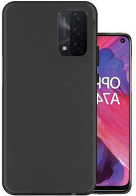 FONECASE Front & Back Case for OPPO A74 (5G)(Black, Camera Bump Protector, Pack of: 1)
