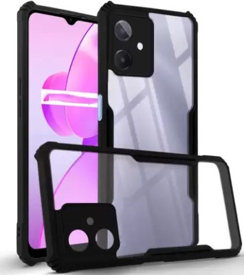 Mobile Case Cover Front & Back Case for Mi Redmi Note 12 5G, Redmi Note 12 5G(Transparent, Black, Shock Proof, Silicon, Pack of: 1)