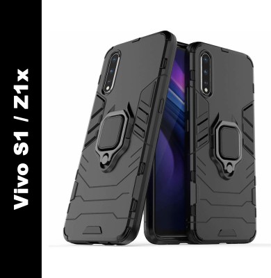 MOBIRUSH Back Cover for Vivo Z1x, Vivo S1(Black, Magnetic Case, Pack of: 1)