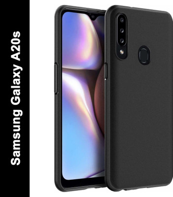 NewSelect Back Cover for Samsung Galaxy A20S(Black, Grip Case, Pack of: 1)