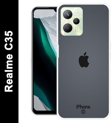 Ashini Back Cover for Realme C35(Multicolor, Dual Protection, Silicon, Pack of: 2)