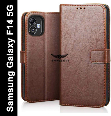SHINESTAR. Back Cover for Samsung Galaxy F14 5G(Brown, Pack of: 1)