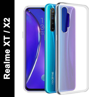 Flipkart SmartBuy Back Cover for Realme XT, Realme X2(Transparent, Flexible, Silicon, Pack of: 1)