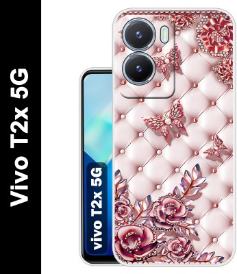 Case Club Back Cover for vivo T2x 5G(Multicolor, Grip Case, Silicon, Pack of: 1)