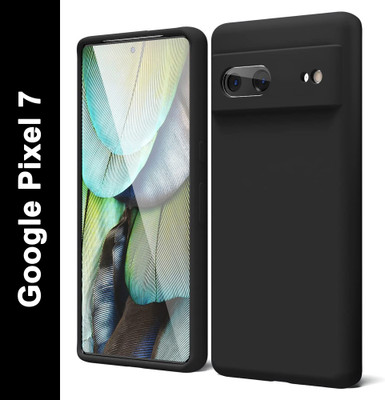 Aaralhub Back Cover for Google Pixel 7(Black, Camera Bump Protector, Silicon, Pack of: 1)