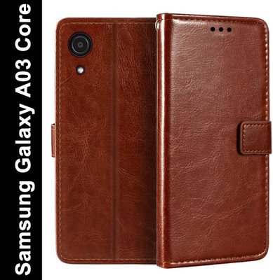 CASETON Back Cover for Samsung Galaxy A03 Core(Brown, Pack of: 1)
