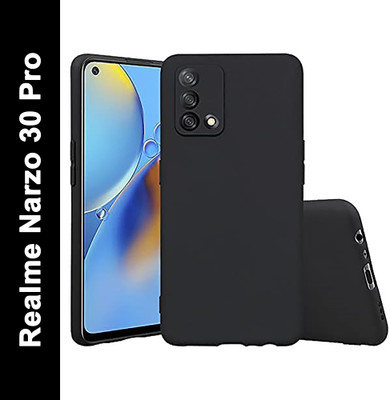 GDBUY Back Cover for Realme Narzo 30 Pro, Narzo 30 Pro(Black, Shock Proof, Pack of: 1)