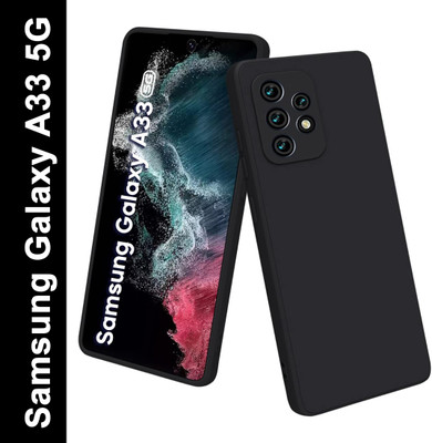 O2MG Back Cover for SAMSUNG Galaxy A33 5G(Black, Shock Proof, Pack of: 1)