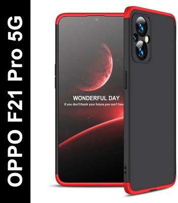 FlareHUB Back Cover for OPPO F21 Pro 5G(Red, Hard Case, Pack of: 1)
